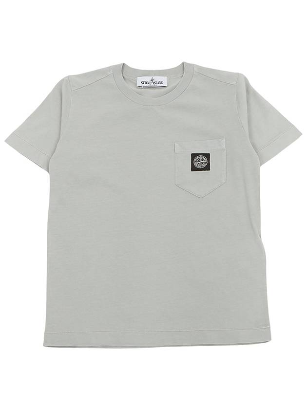 Kids short sleeved t shirt 801620347 V0061 10A12A Adult wearable - STONE ISLAND - BALAAN 1