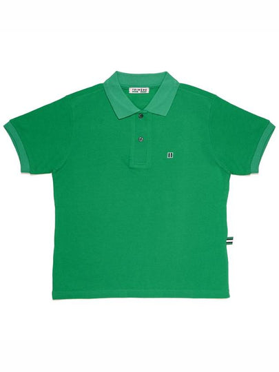 Wappen Short Sleeve PK TEE F L WOMAN GREEN - TRIMERE - BALAAN 2