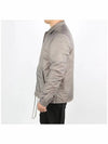 Woven Padded Snapfront Shirt Jacket Dust - RICK OWENS - BALAAN 4