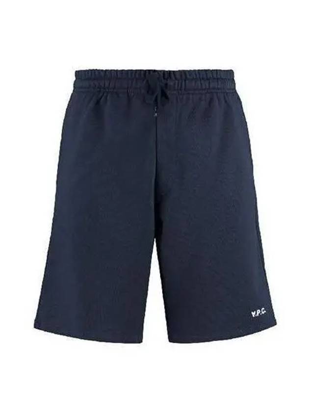 APC Logo Bermuda Short Pants Navy COFAX H10159 - A.P.C. - BALAAN 1