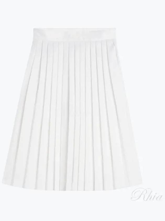 Women's Dorothea Pleated Skirt White - J.LINDEBERG - BALAAN 2