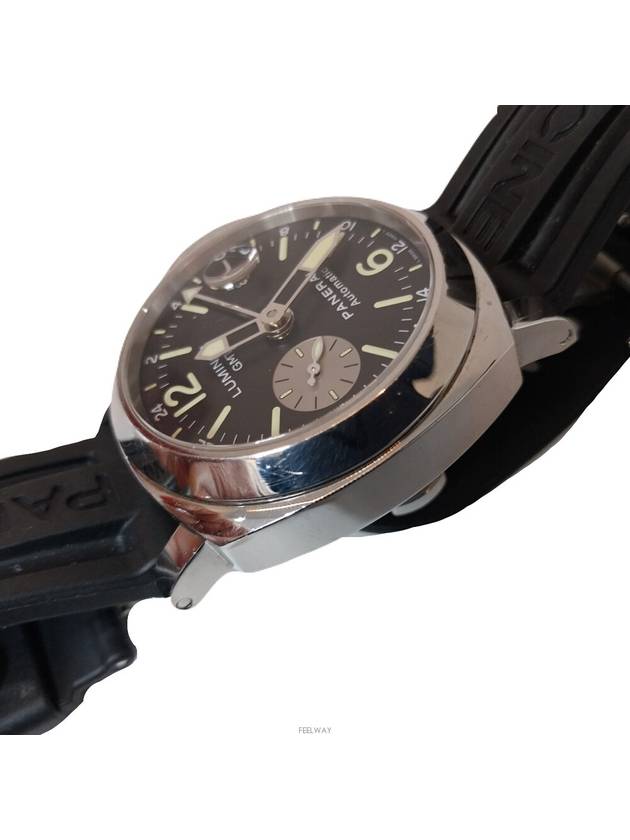 Luminor GMT automatic black plate men s watch 44mm - PANERAI - BALAAN 4