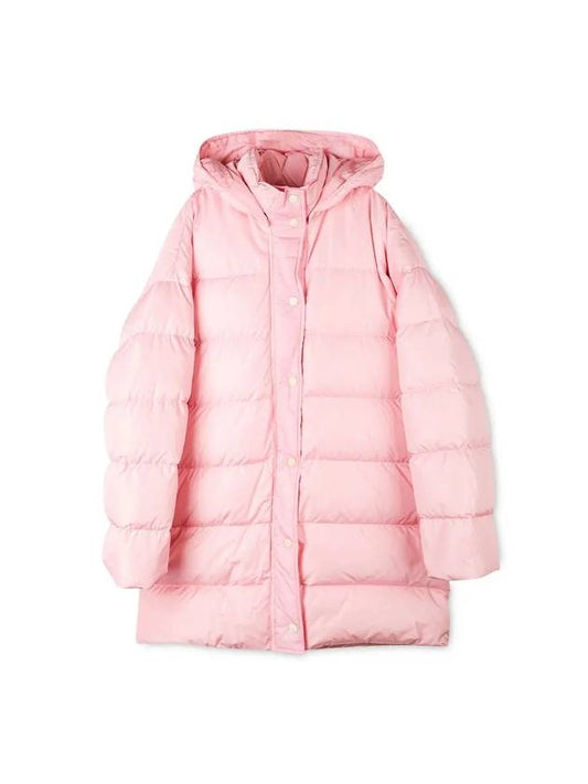 Women's Down Pink Long Padding 2741MDH24195752 12 - MSGM - BALAAN 1