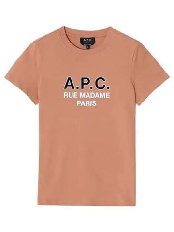 Women s short sleeve t shirt 271070 - A.P.C. - BALAAN 1