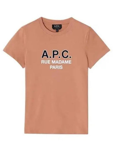 Women s short sleeve t shirt 271070 - A.P.C. - BALAAN 1