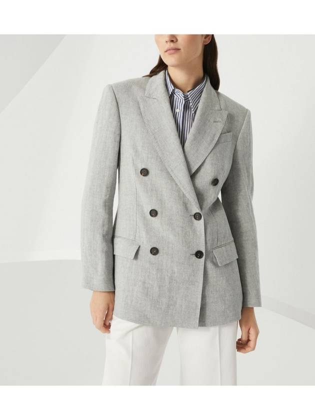 Brunello Cucinelli Jackets Light Grey - BRUNELLO CUCINELLI - BALAAN 2