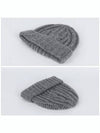 Triomphe Embroidered Beanie Grey - CELINE - BALAAN 4