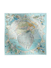 Flagship Silk 90 Scarf Bleu - HERMES - BALAAN 1