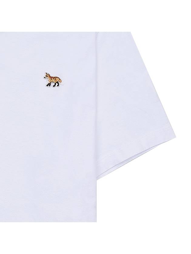 Baby Fox Patch Regular Short Sleeve T-Shirt White - MAISON KITSUNE - BALAAN 6