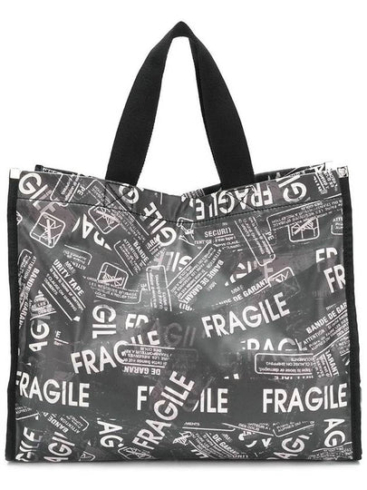 All Over Print Tote Bag Black - MAISON MARGIELA - BALAAN 2