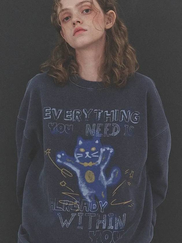 Everything Pigment Sweatshirt Dark Blue - CPGN STUDIO - BALAAN 1