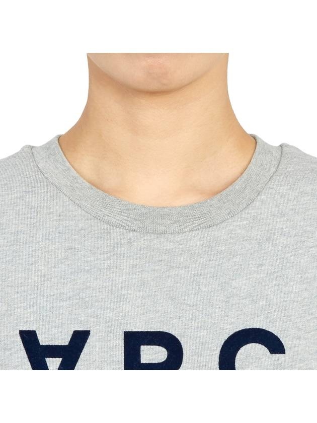 VPC Logo Sweatshirt Grey - A.P.C. - BALAAN 9