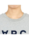 VPC Logo Sweatshirt Grey - A.P.C. - BALAAN 7