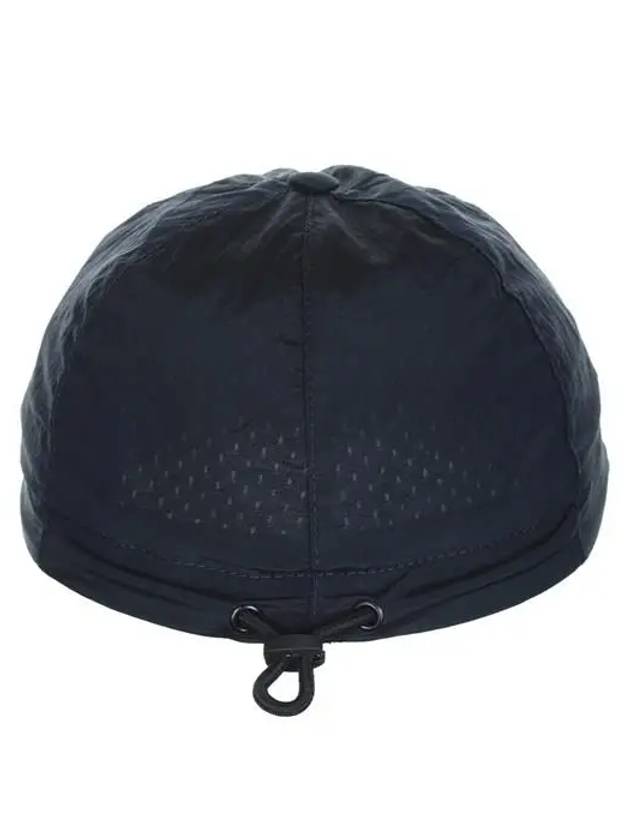 Nylon Metal 6 Panel Ball Cap Navy - STONE ISLAND - BALAAN 5