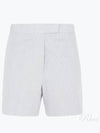 RWB Pinstripe Classic Backstrap Shorts Medium Grey - THOM BROWNE - BALAAN 2