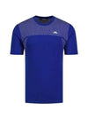 Kai Seamless Short Sleeve T-Shirt Blue - J.LINDEBERG - BALAAN 2