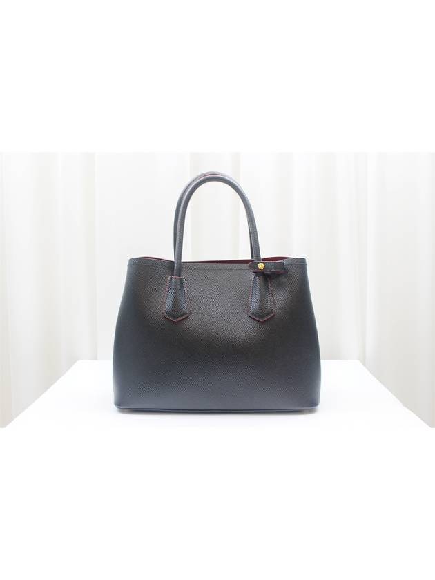 Prada Dubl Saffiano Small Black Tote Shoulder Bag 1BG887 - LOUIS VUITTON - BALAAN 5