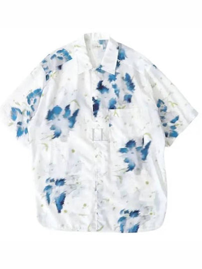 Floral Print Short Sleeve Shirt White - LEMAIRE - BALAAN 2