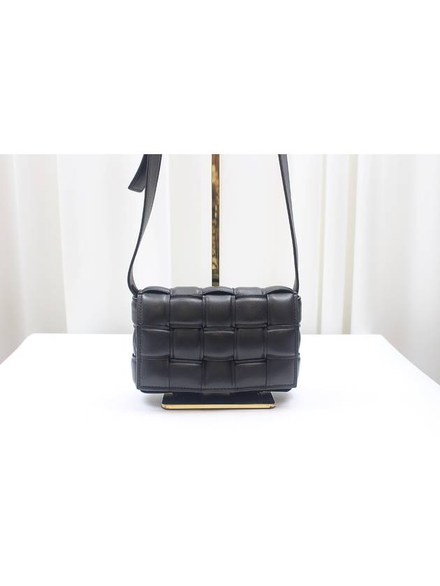 Small padded cassette bag black 717506 - BOTTEGA VENETA - BALAAN 1