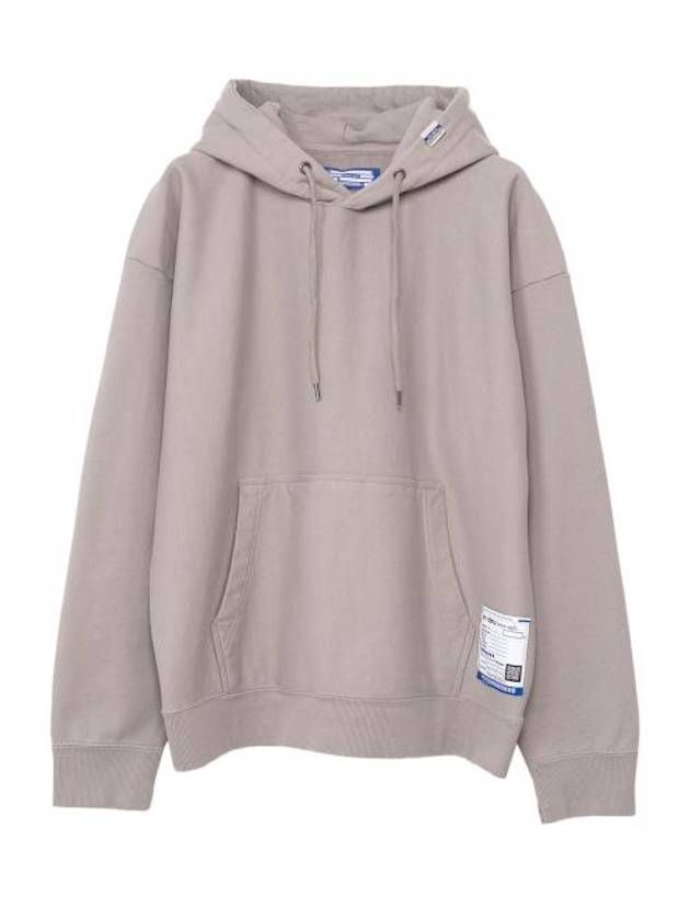 Logo Patch Hoodie Light Grey - MAISON MIHARA YASUHIRO - BALAAN 1