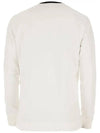 Lens Wappen Crew Neck Sweatshirt White - CP COMPANY - BALAAN 4