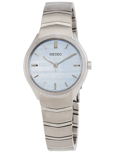 Seiko Discover More Quartz Blue Dial Ladies Watch SUR549P1 - SEIKO - BALAAN 1