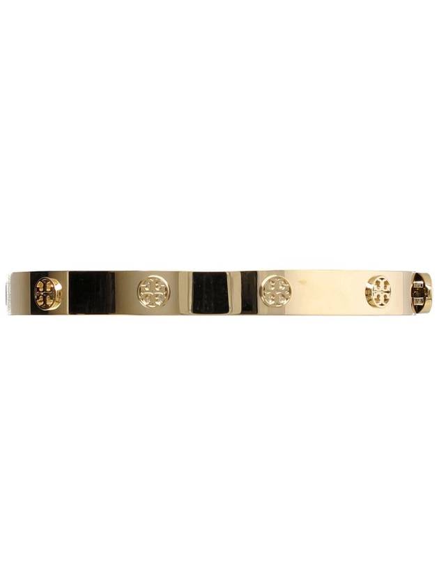 Miller Hinged Stud Bangle Bracelet Gold - TORY BURCH - BALAAN 2