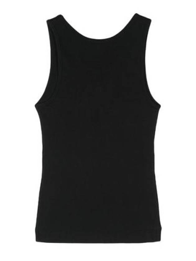 Baby Fox Cotton Sleeveless Black - MAISON KITSUNE - BALAAN 3