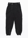 Zipper Detail Nylon Track Pants Black - BOTTEGA VENETA - BALAAN 3