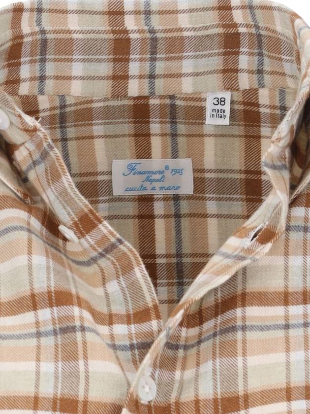 Finamore Shirts Brown - FINAMORE 1925 - BALAAN 4