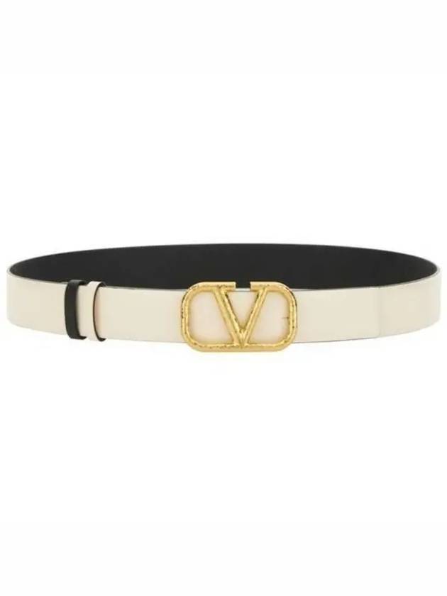 24 4W0T0T15 TAL L11 4W2T0T15 V Logo Signature Reversible Belt 40MM - VALENTINO - BALAAN 1