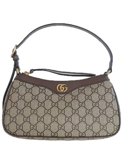 Ophidia GG Small Canvas Shoulder Bag Beige Ebony - GUCCI - BALAAN 2