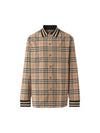 Vintage Check Cotton Poplin Long Sleeve Shirt Archives Beige - BURBERRY - BALAAN 2