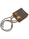 MK Mercer Extra Small Cross Bag 35T1GM9C0I BROWN - MICHAEL KORS - BALAAN 2