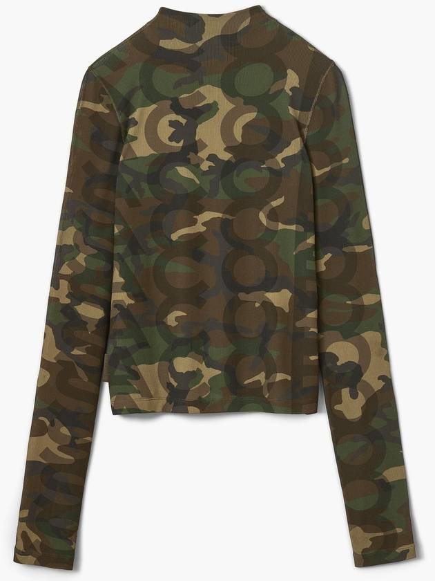 Camo Sheer Longsleeve_Camo Multi (2S4RTP026C13-304) - MARC JACOBS - BALAAN 5