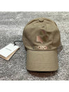 Tyron Embroidered Logo Ball Cap Khaki - ISABEL MARANT - BALAAN 3