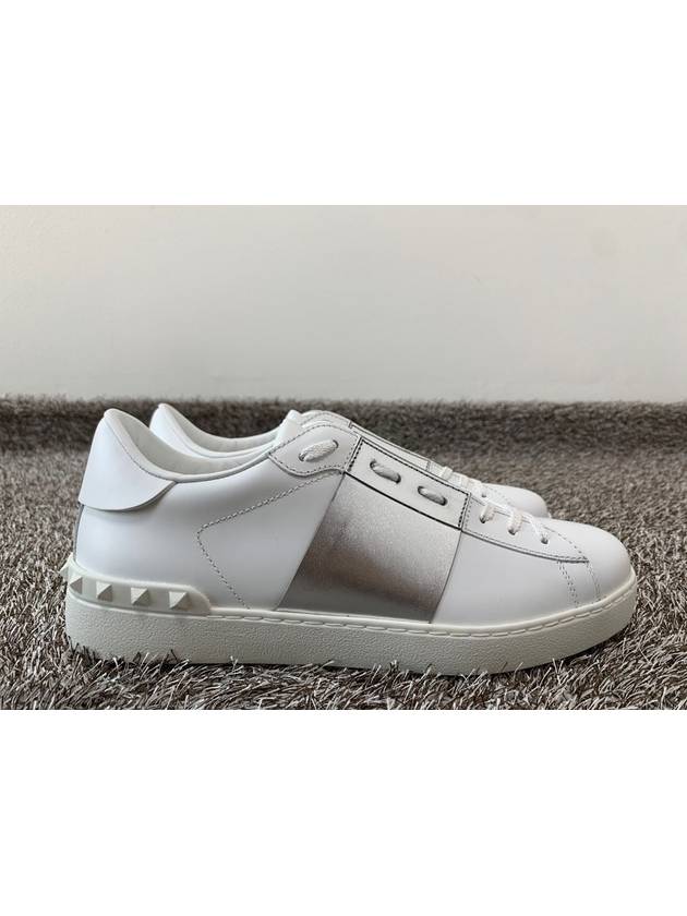 Hidden Open Men s Sneakers Silver 40 - VALENTINO - BALAAN 5