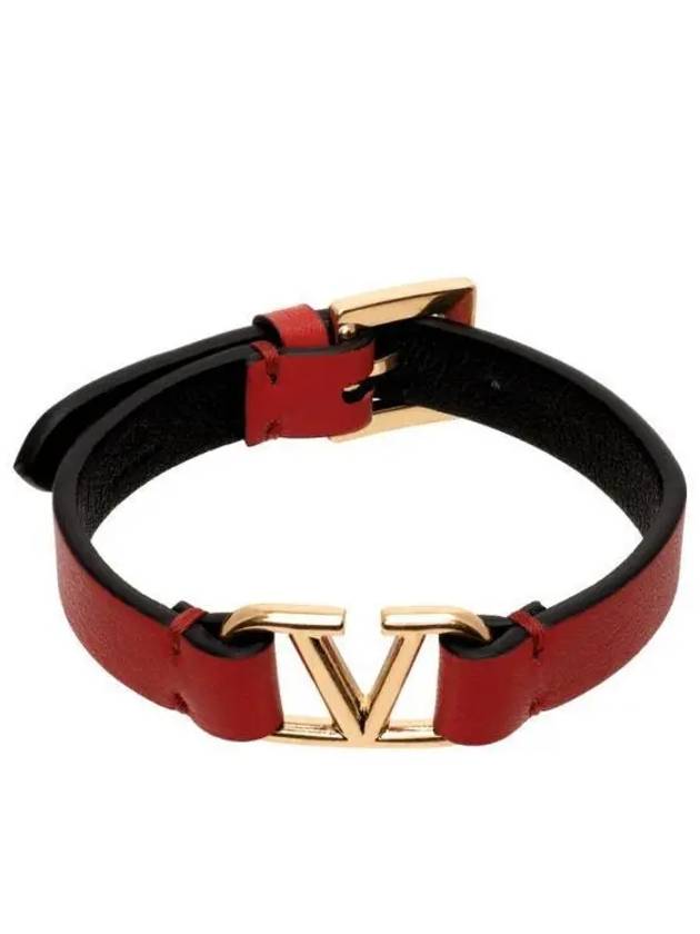 V Logo Signature Bracelet Unisex J0C44ZXL JV7 - VALENTINO - BALAAN 1