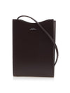 Jamie Neck Pouch Mini Bag Dark Brown - A.P.C. - BALAAN 1