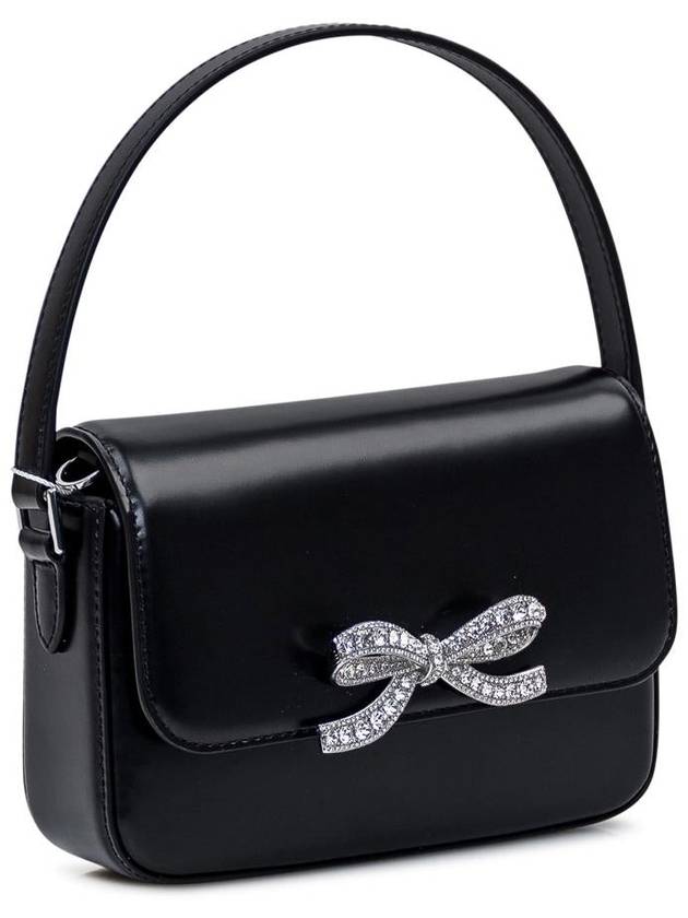 Self-Portrait Black Leather Hand Bag - SELF PORTRAIT - BALAAN 3