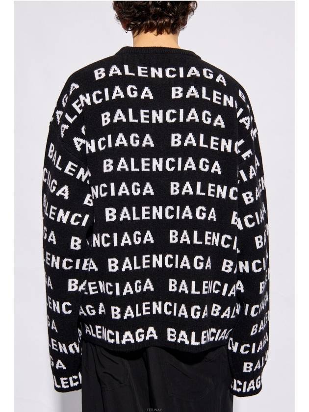 Sweater 761596T1673 1070 Black - BALENCIAGA - BALAAN 3