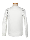 Multi Star Sweatshirt White - NEIL BARRETT - BALAAN 4