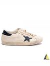 Superstar Beige Night Blue Heel Tab Sneakers - GOLDEN GOOSE - BALAAN 2