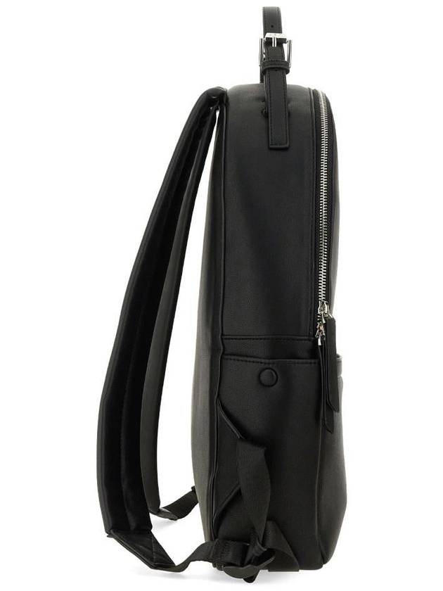 Nino Recycled Leather Backpack Black - A.P.C. - BALAAN 4