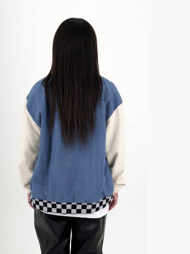 UNISEX DENIM BLOUSON BLUE - ANOTHER COLOR - BALAAN 3