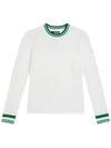 Women's BREE Long Sleeve Knit Sweater White - J.LINDEBERG - BALAAN 4