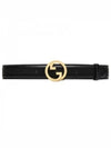 703147 US10G 1000 Blondie Leather Belt - GUCCI - BALAAN.