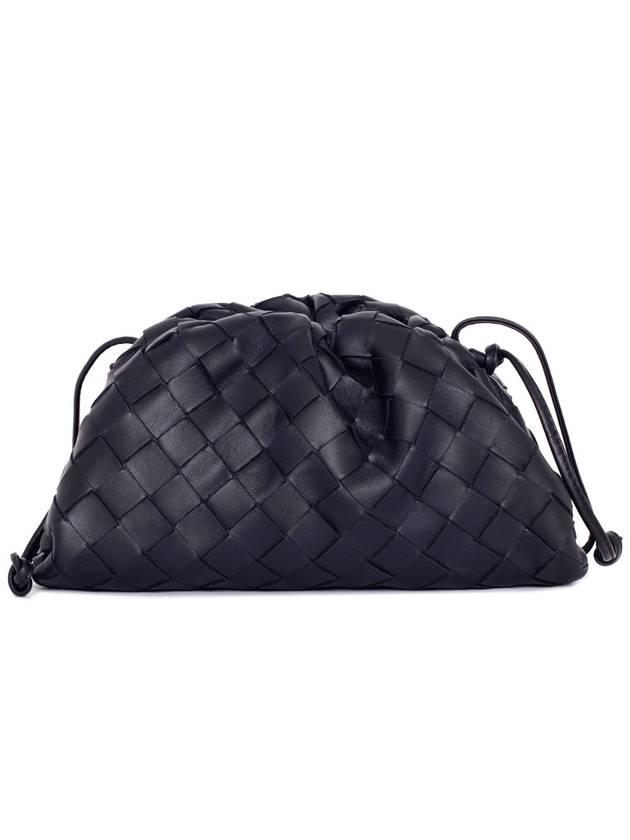 Intrecciato Mini Pouch Bag Black - BOTTEGA VENETA - BALAAN 5