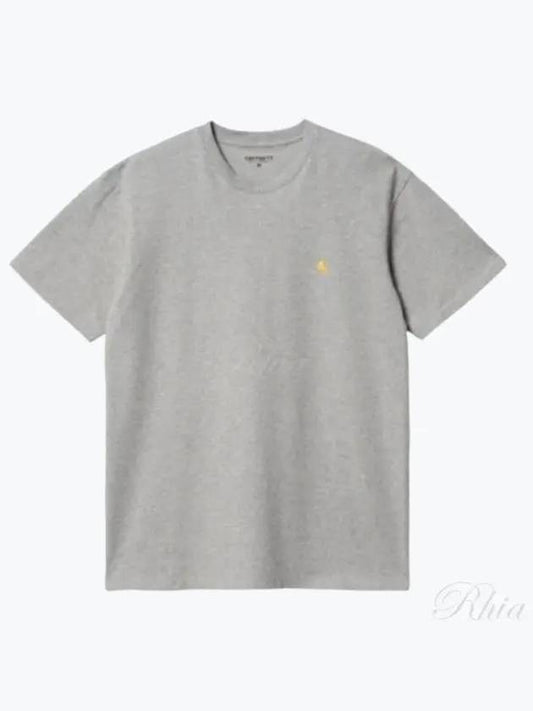 23 fw Gray Cotton T-Shirt I02639100MXX B0480372097 - CARHARTT WIP - BALAAN 2