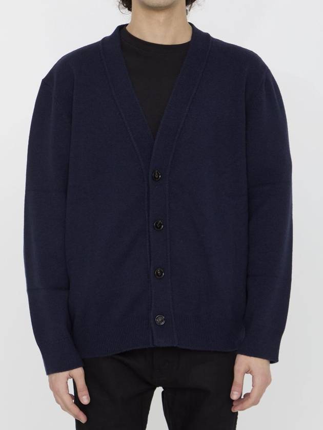 Classic Cashmere Cardigan Navy - BOTTEGA VENETA - BALAAN 2